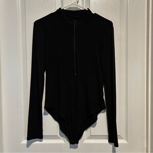 Black Long Sleeve Bodysuit